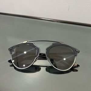 Dior Black and Silver Women's Glasses